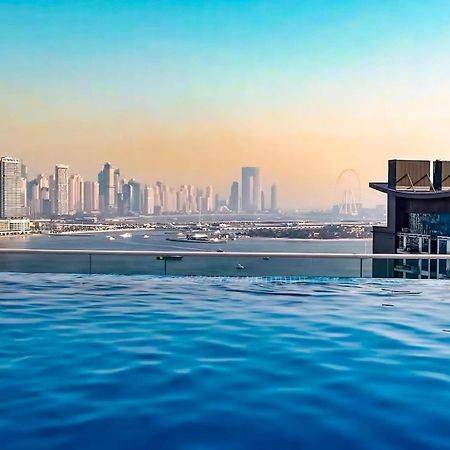 Seafront Escape Infinity Pool & Private Beach 迪拜 外观 照片